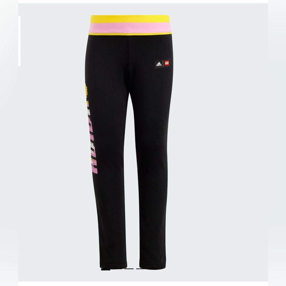 Adidas x Classic Lego black tight fit leggings size small